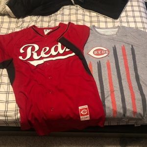 REDS JERSEY AND T SHIRT